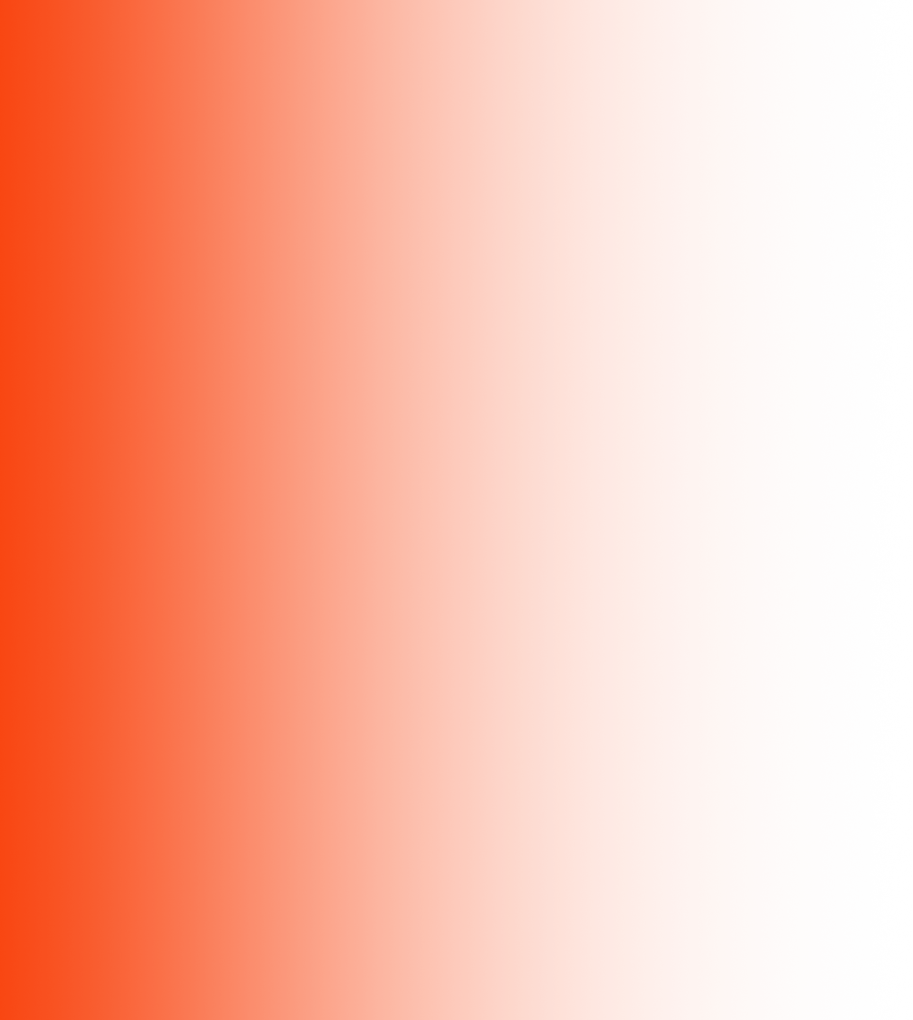 Orange Colored Overlay Gradient Transparent