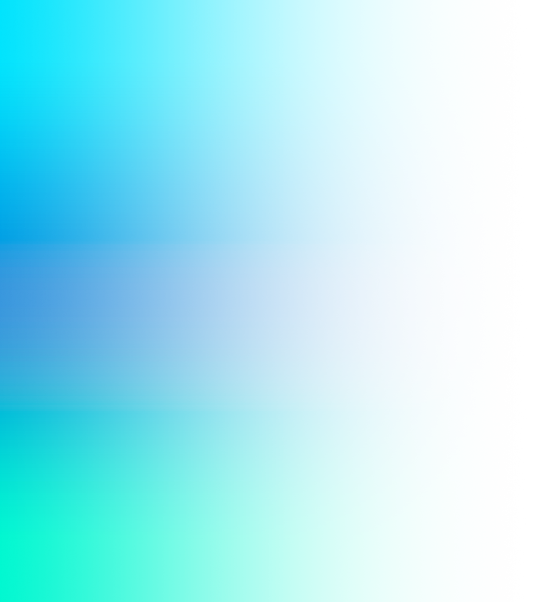 Blue Acqua Colored Overlay Gradient Transparent